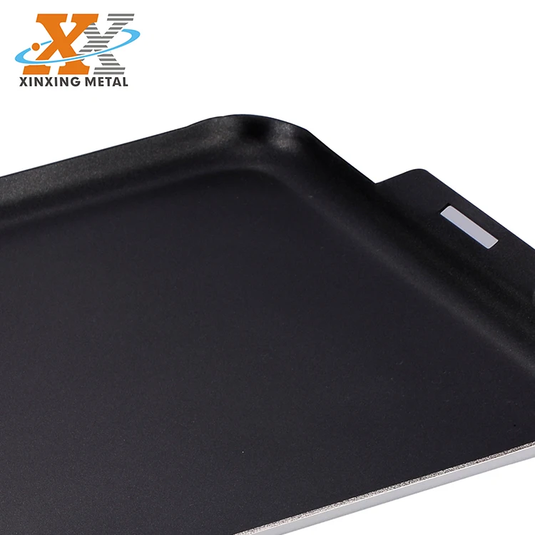 Wholesale Aluminum Non Stick Portable Grill Pan Bbq Griddle Plate Pan