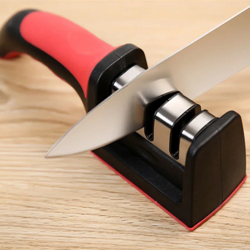 

Amazon Hot Sale Stylish Knife Sharpener Fixed Angle Knife Grinder Sharpener, Black