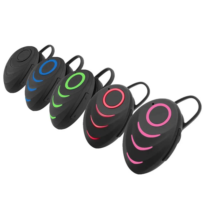 

Business A3 Beetle Wireless Headset Stereo Mini In-ear Earbuds Music Earphone Sport Invisible Hands-free with Mic for iPhone PC, Black, blue, green, pink, red