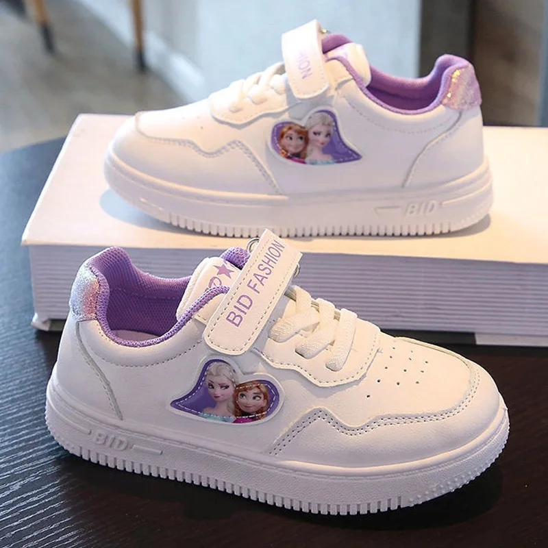 

Children's Shoes Girl's Princess Shoes Spring and Autumn New Cartoon Pattern Non Slip Single Shoes Small White Shoes Children's