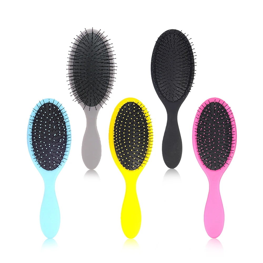 

In stock air cushion brush multicolor massage hair brush hot selling detamgling brush, 5 colors