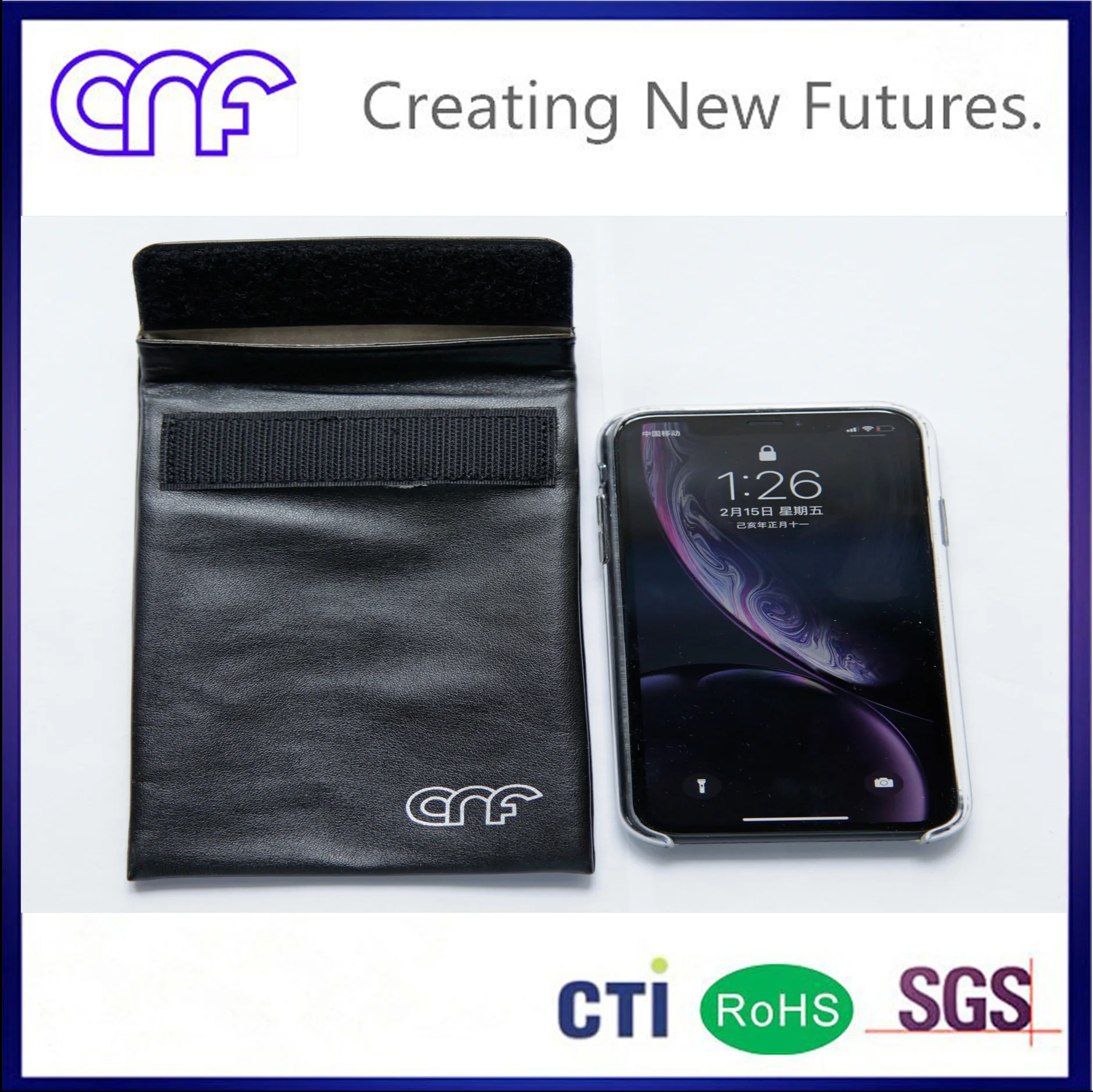 2023 Best Seller Faraday Bag For Phones Credit Cards Signal Blocking