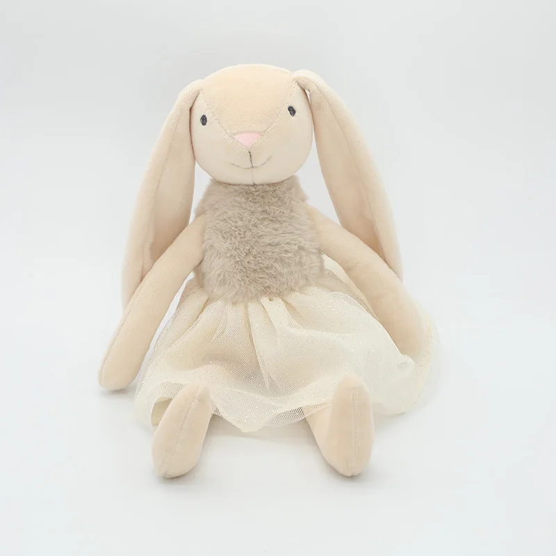 

wholesale custom supplier stuffed animal plush soft long leg rabbit toy