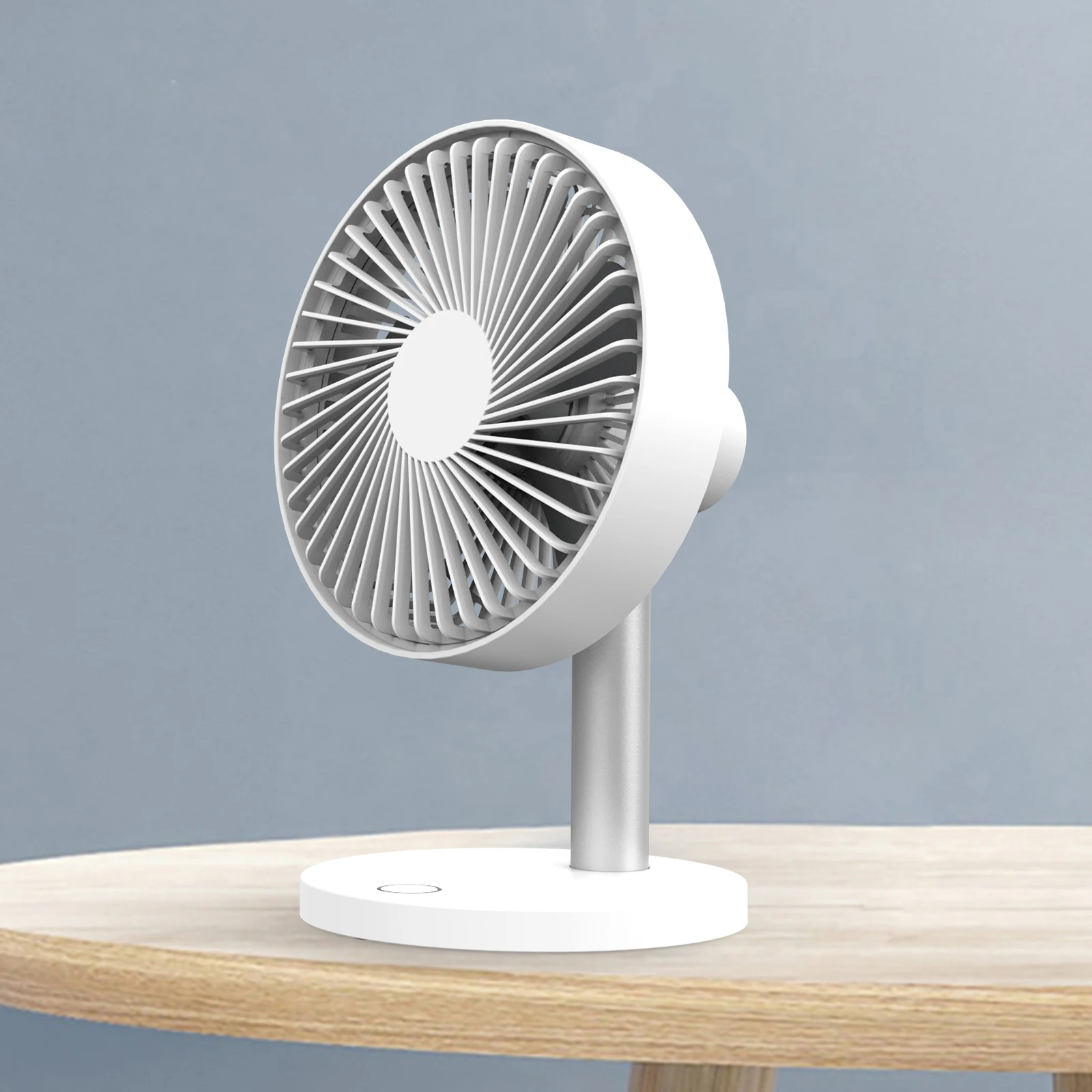 
2020 Hot Sale Battery Rechargeable Desktop fan Small Mini USB Desk Fan 
