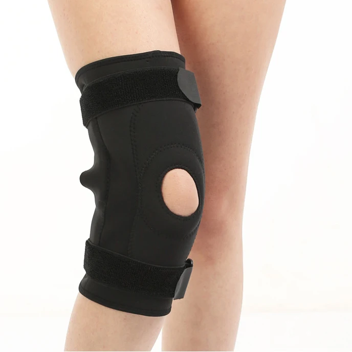 

Aofeite Neoprene hinged knee brace effectively relieves knee pain, Black