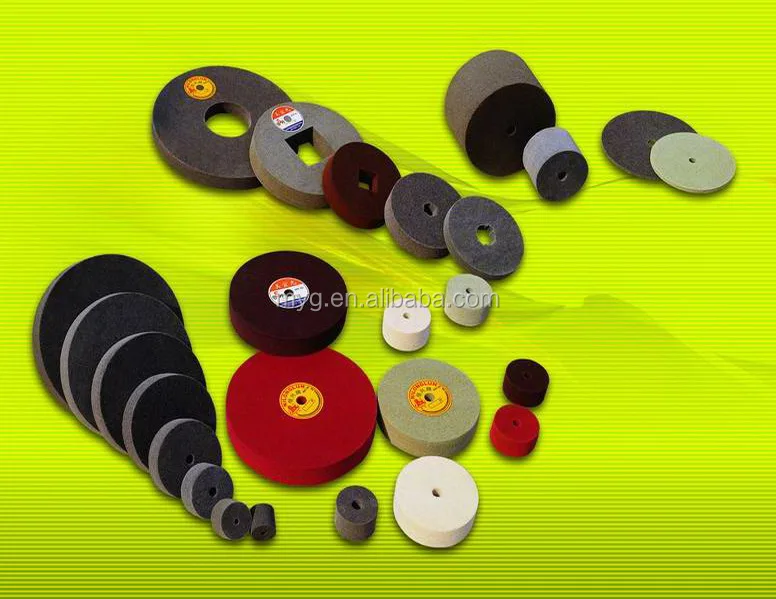 Non Woven Polishing Wheel Deburring Wheel 6",8" 10",12" Buy Nonwoven