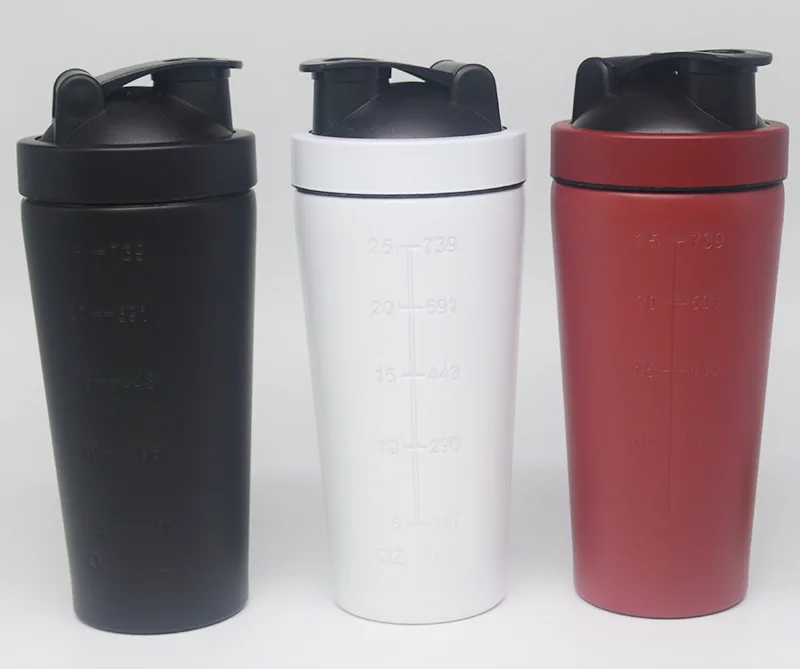 Wholesale Outdoor Sports 25oz Leak Proof Recycled Protein Shaker