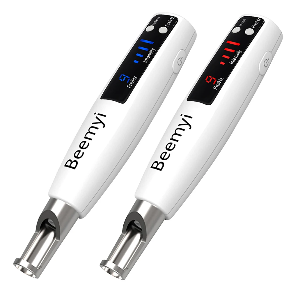 

Laser Tattoo Hair Removal Pen Laser Pointer Pen Device/Facial Care Repair Skin Rejuvenation Skin Care Device Picosecond Pen, White