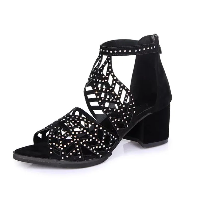 

Fashion Crystal Sandal For Ladies Fancy leaf Design Women Female Outdoor Indoor sandals, As show