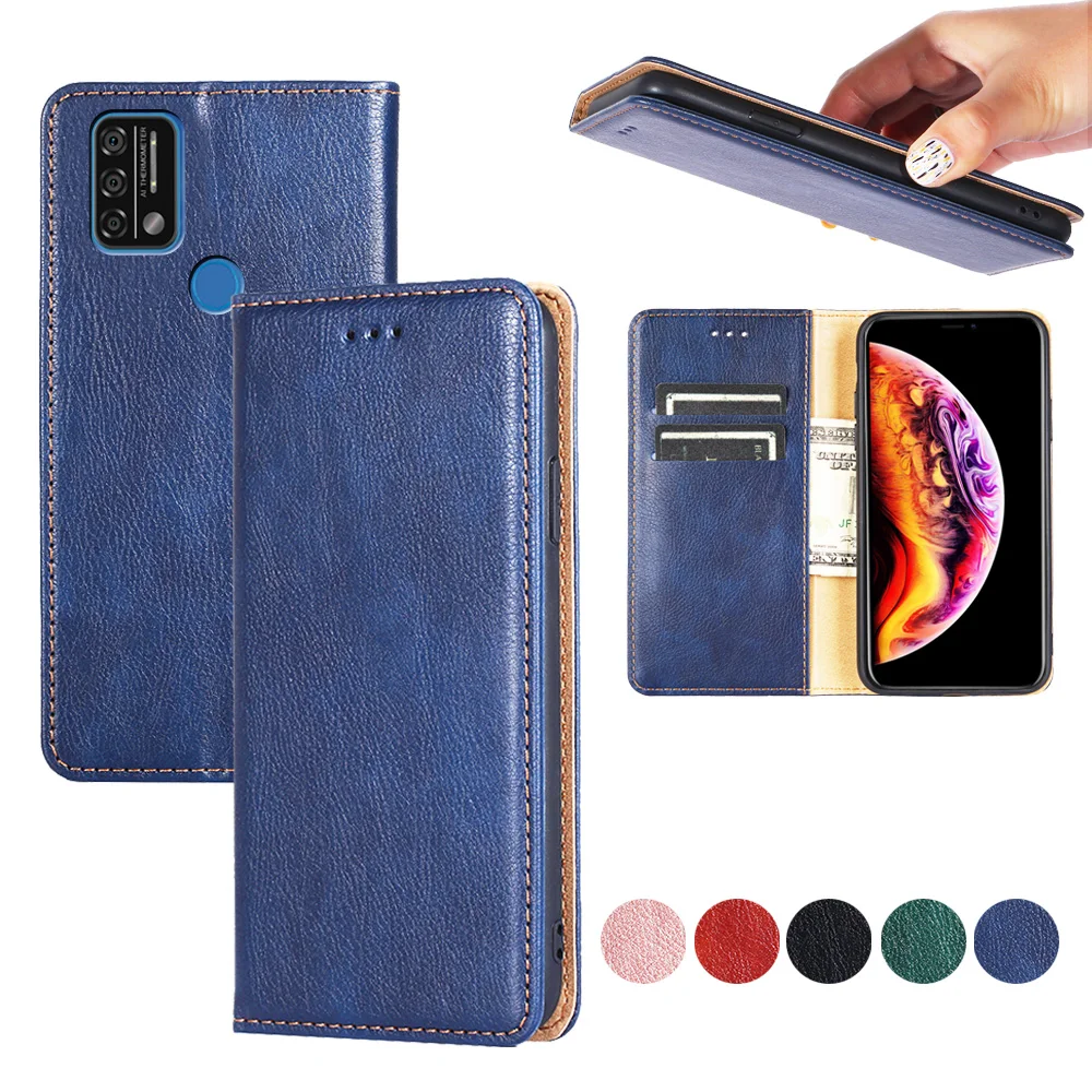 

Factory Price Custom Design Book Case Leather Mobile Phone Shell Wallet Phone Case for Umidigi A9 A11, 5 colors for your choose