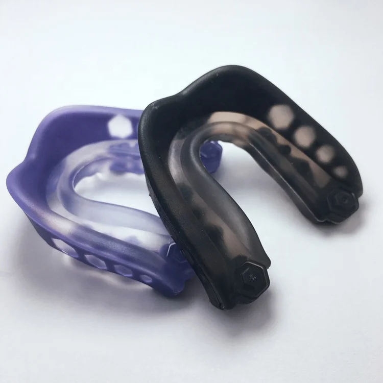 

Latest New And Black Two layers mouth guard Sports Boxing Gun Shield For Protect the teeth, Customized color