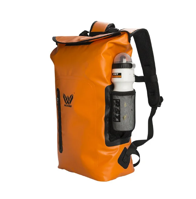 

Manufacturers Direct Sale Camping Portable Outdoor PVC Dry Hiking Waterproof Bag, Orange