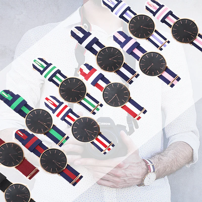 

Nylon Nato Watch Band Custom Printed Nato Watch Strap, Customized