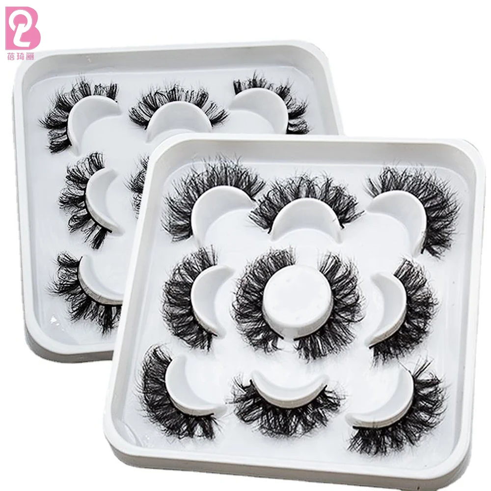 

Beiqili 2022 Oem Natural Full Strip Lashes Premium Vegan Faux Mink Eye Lashes Fluffy False Eyelashes Faux Cils Humain En Gros