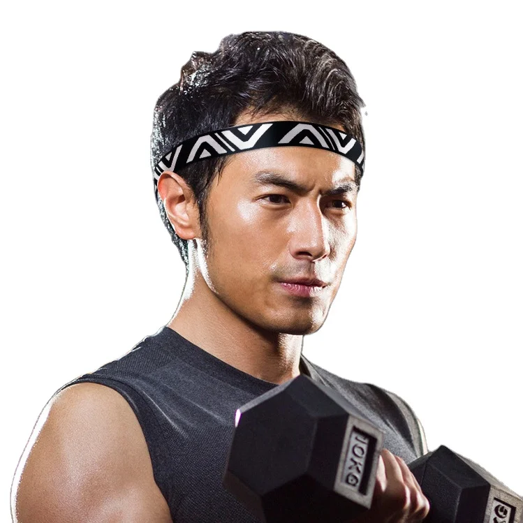 

sweat-absorbent headband men and women running hair band yoga fitness headband riding dance sports sweatband headband