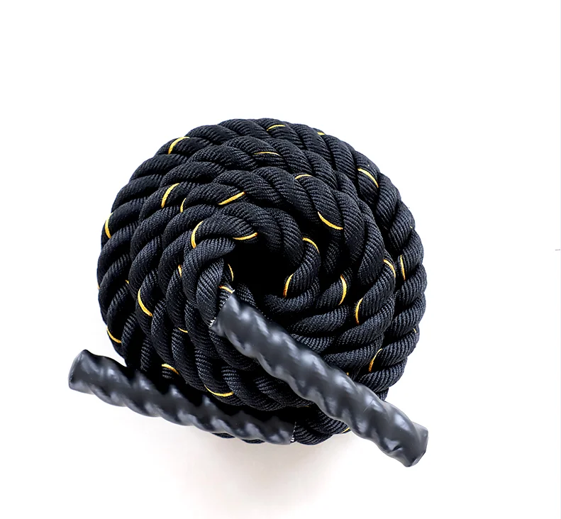 

High quality gym power training sport exercise battle ropes, Customized color