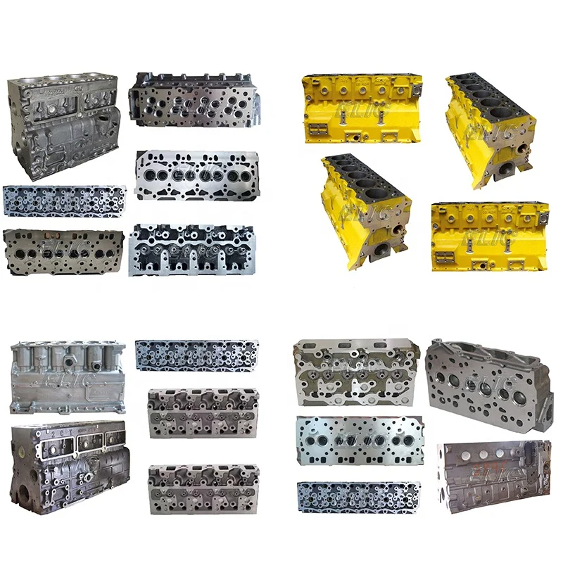 

excavator forklift tractor construction machine diesel engine cylinder head assy for mitsubishi isuzu yanmar hino kubota cummis