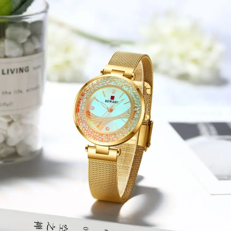 

Reward Charm Women Watches Fashion Quartz Watch Luxury BlingBling Lady Relojes