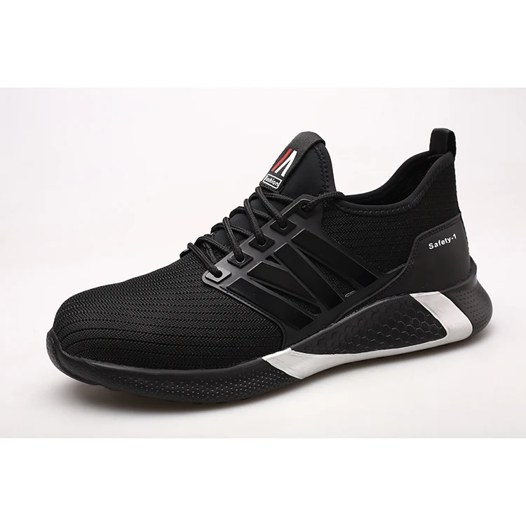 

China safety jogger shoes black safety work bestboy shoes sneaker