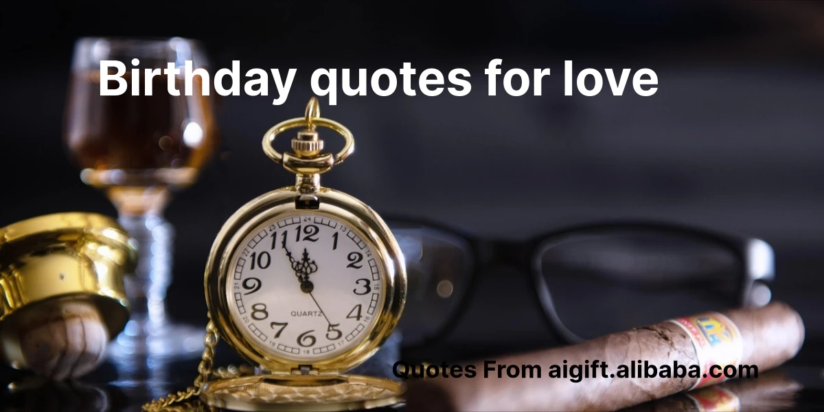 birthday quotes for love