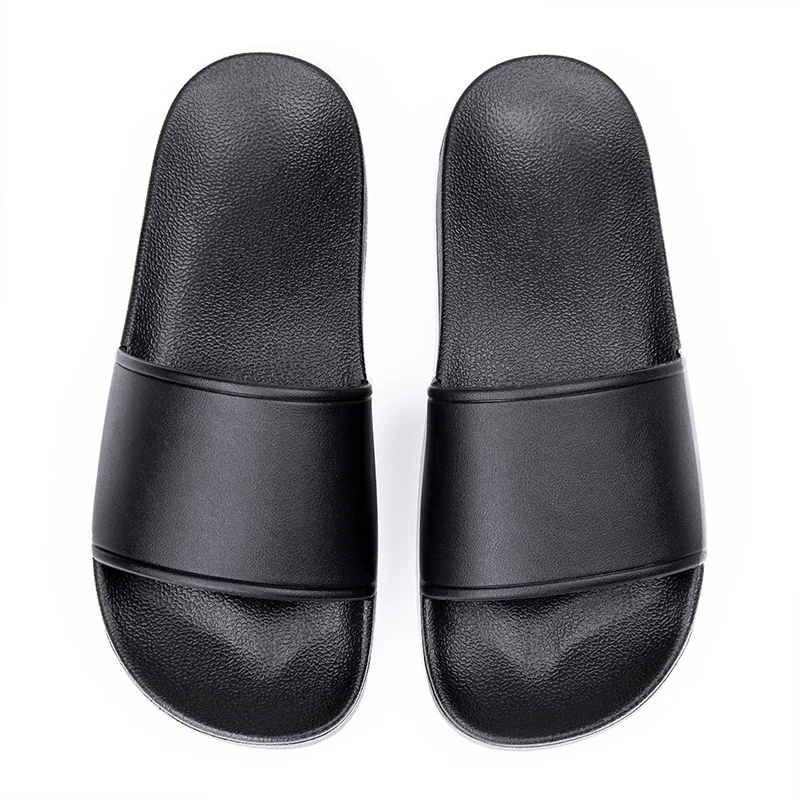 

2021 PVC summer Custom Logo Custom Printed Slippers Slides Footwear for women and men flat outsole slippers, Navy/black/orange/greybrown