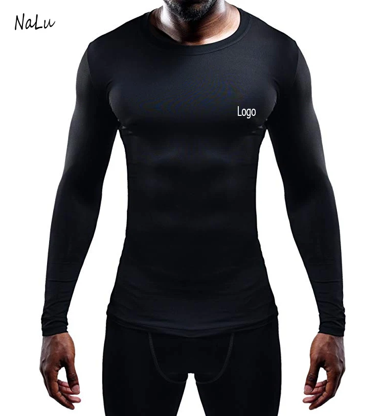 High Quality Custom Dry Fit Wholesale Compression Long Sleeve T Shirt ...