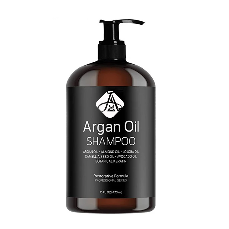 

AH Hot Selling Hair Growth Smoothing Moisturizing Organic Argan Oil Shampoo