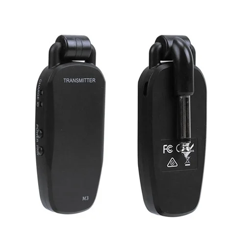 

Professional Wireless Guitar Bass Transmitter Receiver System Rechargeable Portable Audio Transmitter for Electric Guitar Bass