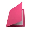 factory high-quality deep pink custom a4 manila kraft paper binder file folder with metal spring clip for conference file