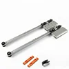 zinc alloy+ stainless steel Sliding Door Damper Double Soft Closing Sliding Door Roller