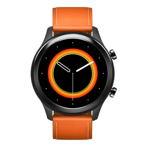 

Fashionable Newest for vivo 5ATM Waterproof WATCH 42mm Fitness Tracker Smart Watch with 1.19 inch AMOLED Screen, Orange and brown