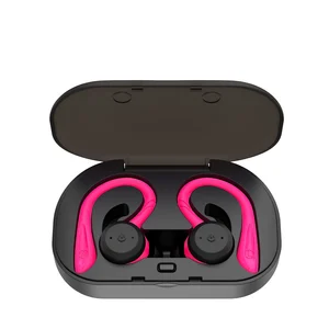 BT 5.0 Sport Waterproof Bluetooth Earbuds Charging Case