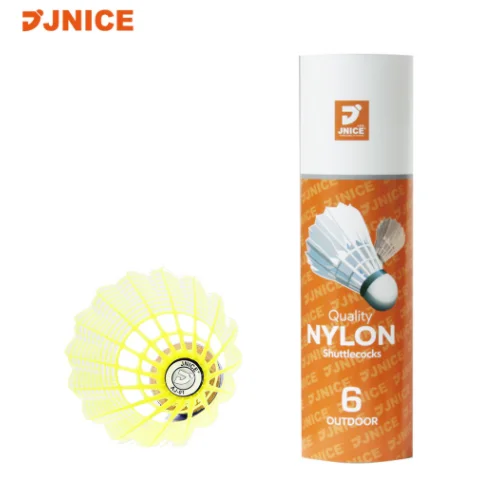 

JNICE Nylon Shuttlecocks - AIRJNISE-01 Nylon shuttlecock, Yellow