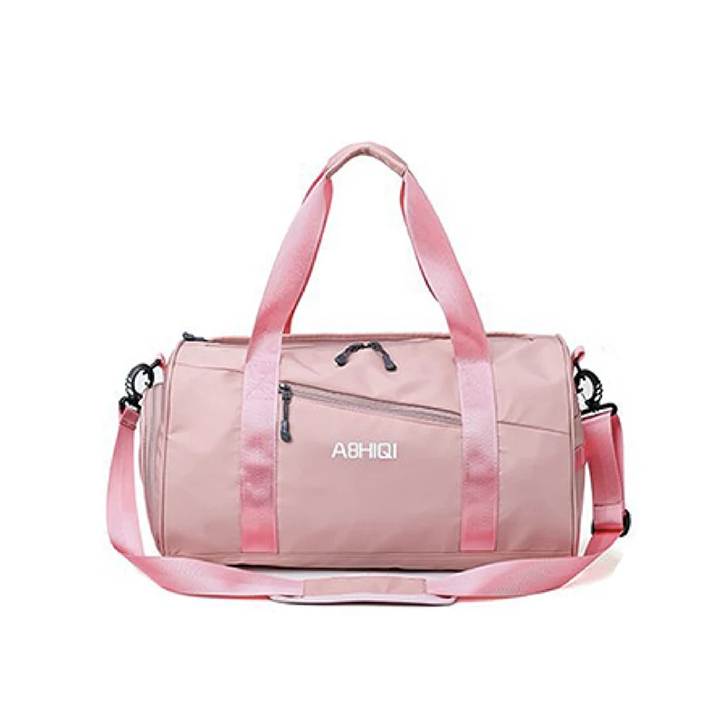 

High Quality Custom Gym Sports Travel Duffle Bag Women, Pink