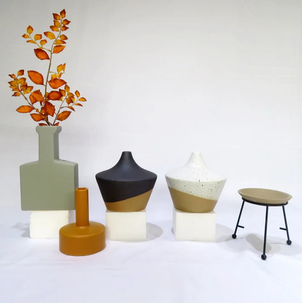 

Factory directly sell flower vase use Ceramic Vase Home decor, Customized