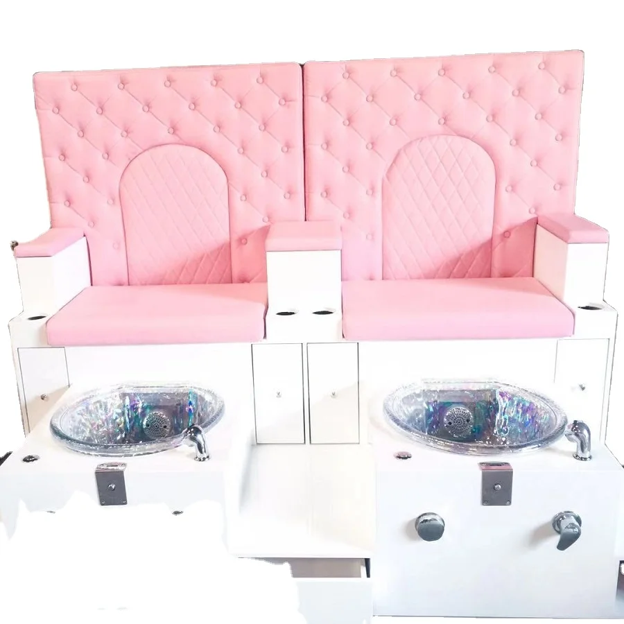 

Nails salon equipment luxury pedicure chair massage nail manicure pedicure chair spa with tub, Optional