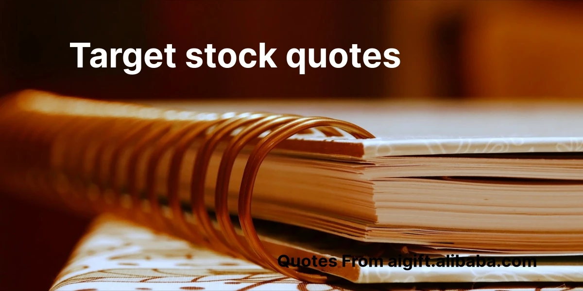 target stock quotes