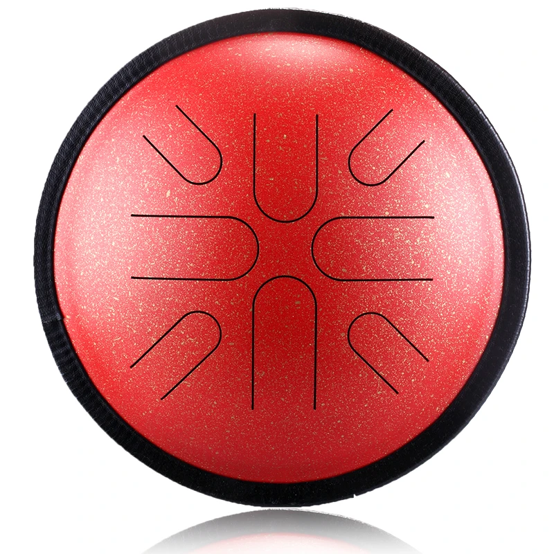 

DG8-10 Steel Tongue Drum travel Tank Drum Japanese tone easy learning, Multi colors