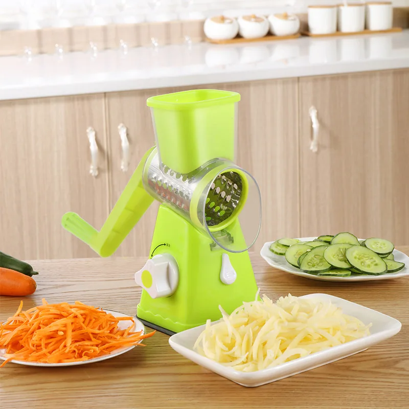 China Factory Manual Aluminum Alloy Vegetable Grater Chopper Cutter