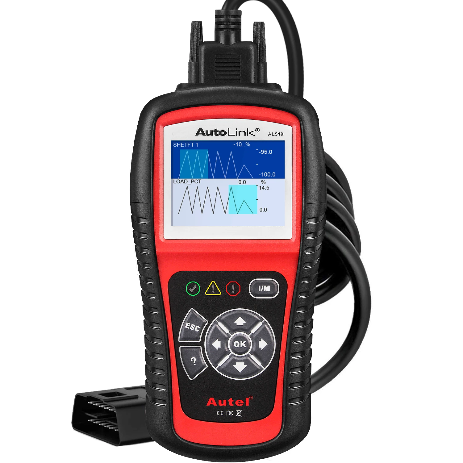 

Autel AutoLink AL519 OBD2 Code Reader Auto Diagnostic Tools Autel obd 2 Scanner al519 Check Engine Light Diagnostic Device