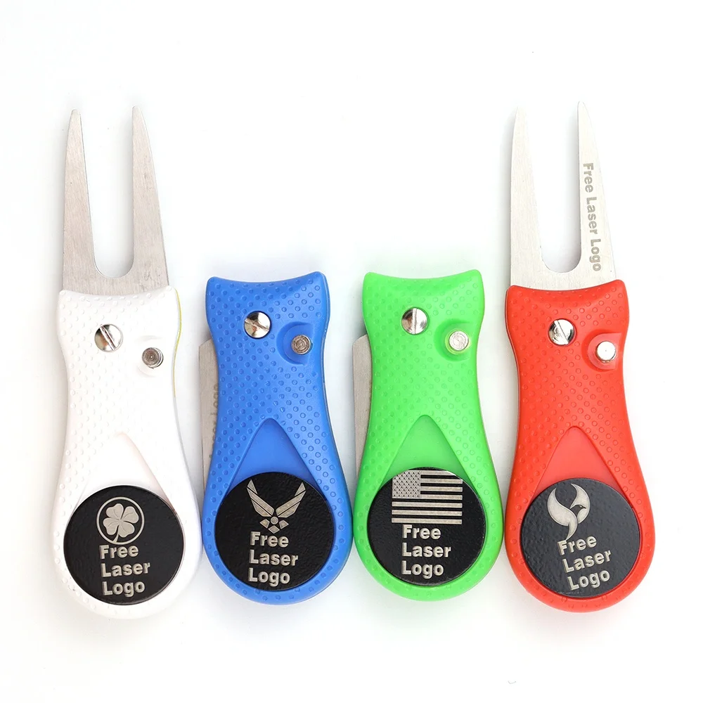 

Pitchfork Golf Divot Tool Divot Repair Tool Free Sample Cheap Price, Blue, red, green, rose red, white, black,yellow