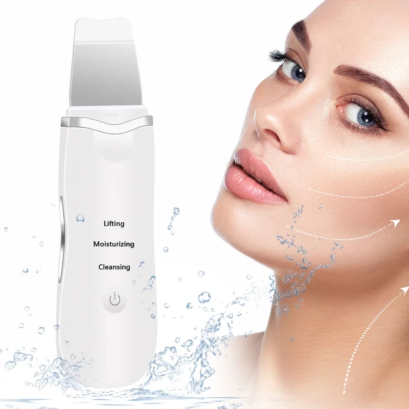 

Electric Anti-aging Machine High Frequency Ultrasonic Facial Beauty Device Ionic Face Cleaner Wrinkle Removal Skin Lift Massager, White+black