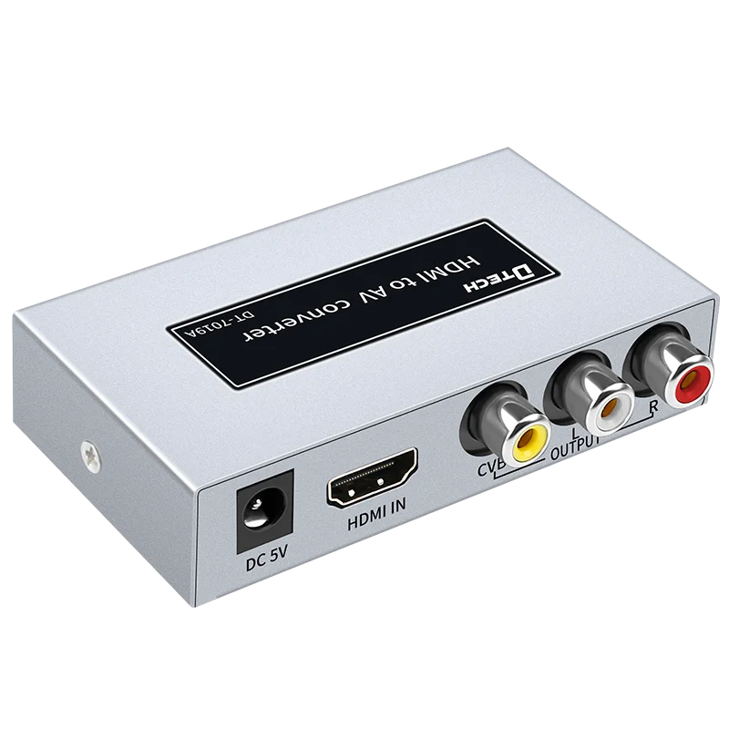 

Hot Selling ODM OEM HD 3d 4k audio and video metal box hdmi to rca hdmi to av converter