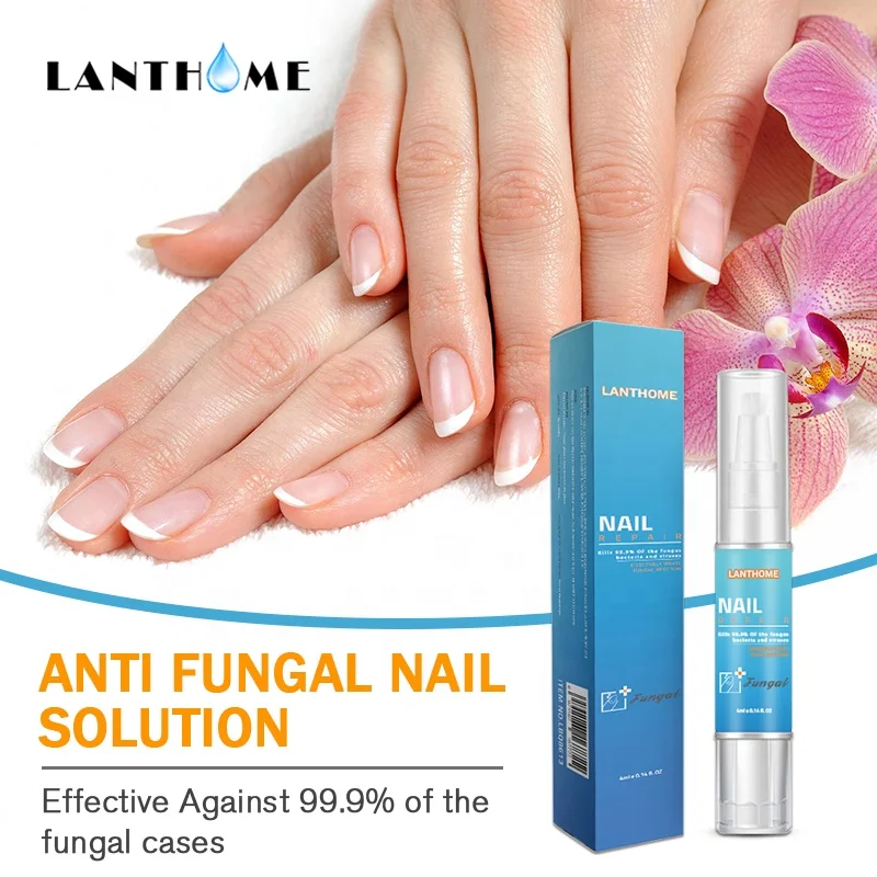

LANTHOME 4ml Anti Fungal Nail Treatment Nail Repair Pen for Onychomycosis Paronychia Finger Toenail Fungus Infection