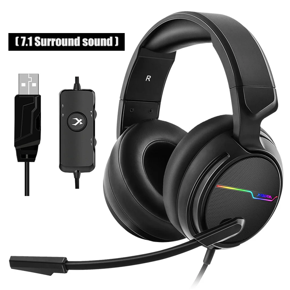 

XIBERIA V20 Cheap popular Original Wired Gaming Headphone Computer Gaming Hedset Gamer 7.1 with Microphone