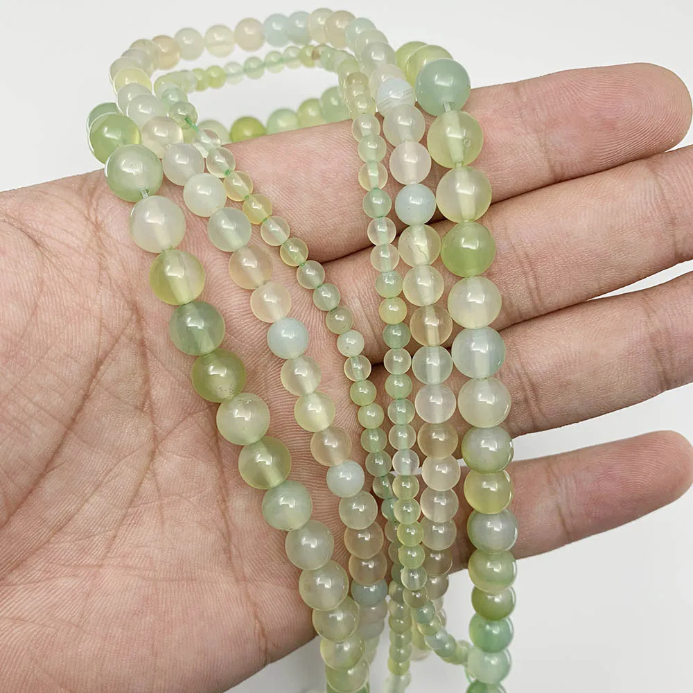 

Wholesale 4/6/8/10/12mm Grape Agate Beads Round Gemstone Grape Agate Jade Loose Beads For DIY Bracelet Necklace