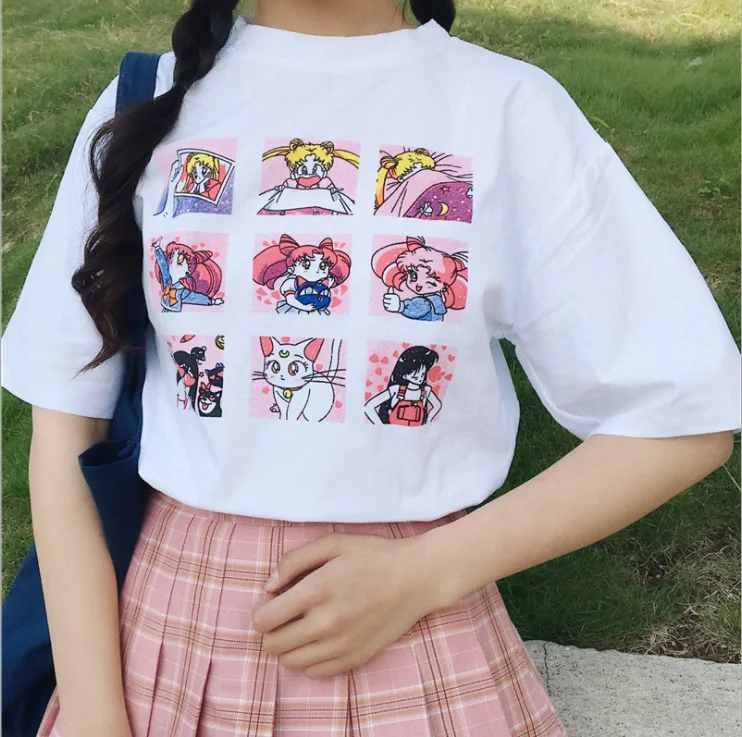 camisetas de sailor moon