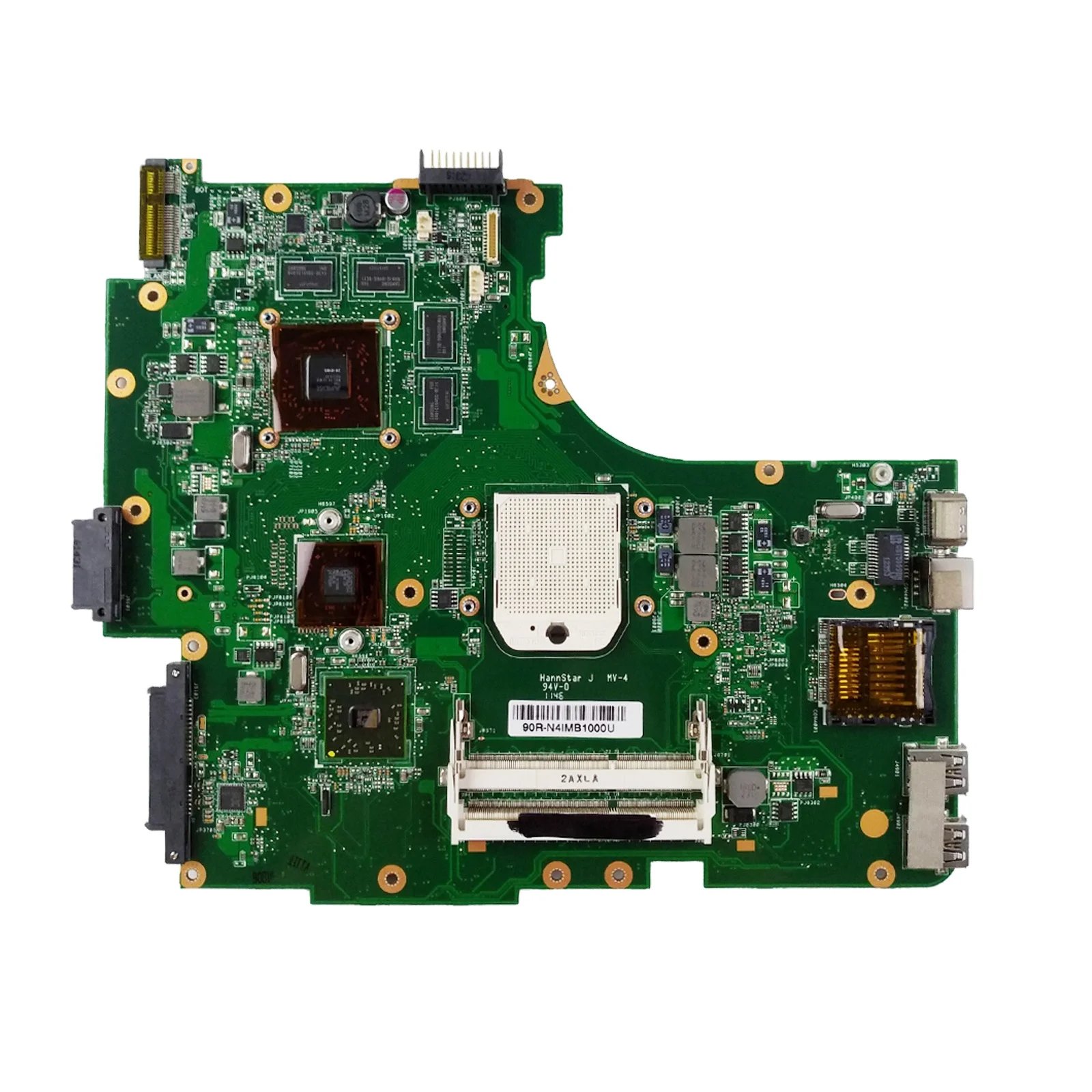 

N53D Mainboard For ASUS N53DA Laptop Motherboard REV:2.0 HD6650M MAIN BOARD TEST OK