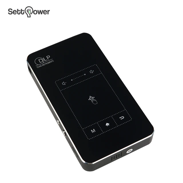 

2019 New Product Portable Mini Projector Screen HD Smart Settpower D05E