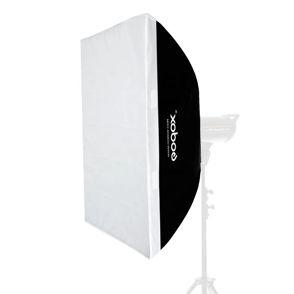 

Godox 80 x 120cm 31.5"x 47" Speedlite Studio Strobe Flash Photo Reflective Softbox Diffuser for Bowens Mount